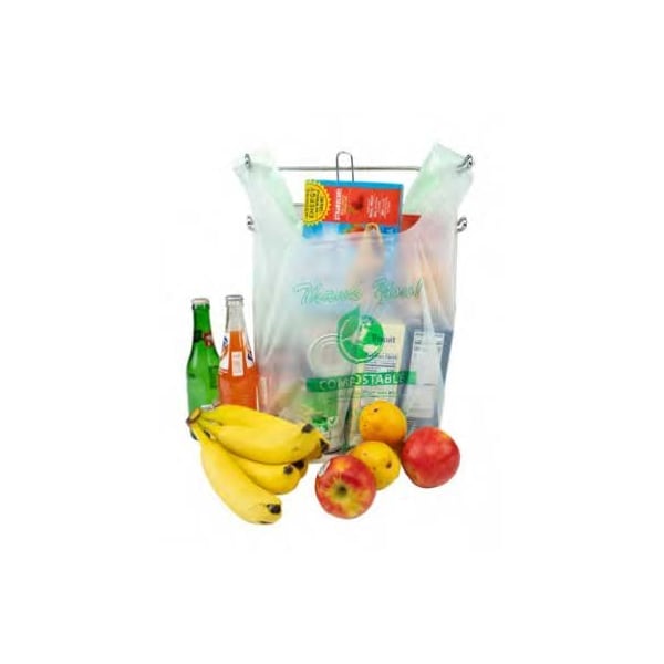 Natur-Tec - Large T-shirt Bag 18.5 in. x 21 in. 0.9mil, 500PK NT1075-X-00005 - main